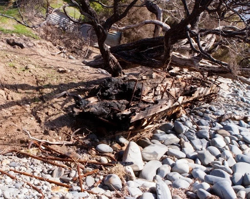 The Kona shipwreck at the Antechamber Bay, Kangaroo Island