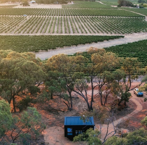A cabin accommodation in Barossa Valley