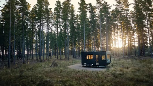 a cabin accommodation in the kuitpo forest