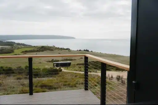 a coastline view of kangaroo Island from cabn x coastline view